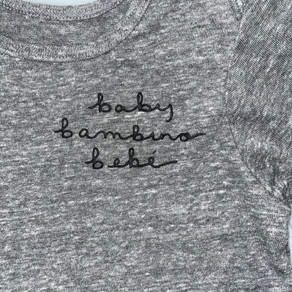 TwelveNYC Baby,‎ Bambino, Bebe Embroidered One Piece 24 Months, Grey #8074 - Picture 2 of 6